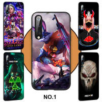 Casing หรับ OPPO A91 F15 A81 A92 A72 A52 A93 A94 Reno 2 2Z 2F 3 4 5 5K 6 4Z 6Z Lite Pro Plus A92S ni60 Free Fire Game Pattern Phone เคสโทรศัพท์