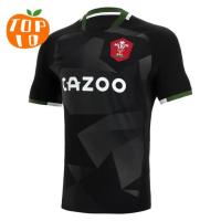 2023 High Quality Rugby Jersey♝❏♗ NEW☞2021 2022 Wales Away Rugby Jersey Shirt size S 5XL เสื้อบอล เกรด player เสื้อบอล เสื้อกีฬาชาย เสื้อประตูบอล