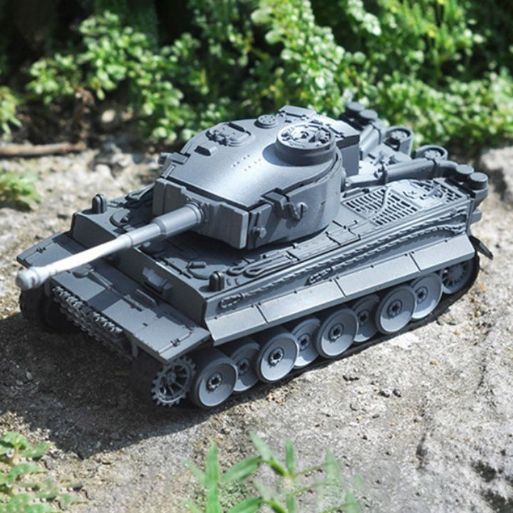 Mô hình kim loại lắp ráp 3D Xe Tăng Tiger I Camo MU MP773   banmohinhtinhcom