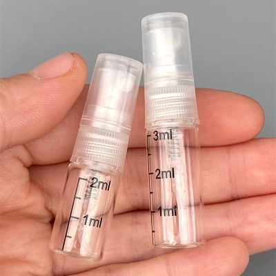 2ml3ML Ultra-fine Spray Bottle Sample Empty High-end High-grade Portable Printed Sub-bottling Scale