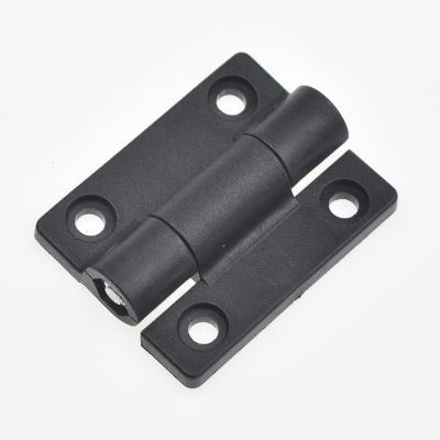 2pcs Adjustable Torque Plastic Hinge Black Positioning Hinge Door Hinge