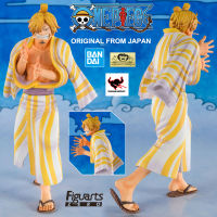 Model โมเดล ของแท้ 100% แมวทอง Bandai Figuarts Zero จาก One Piece วันพีซ เต็มพิกัดสลัดจอมลุย วันพีช Vinsmoke Sanji Sangoro ซันจิ วินสโมค กลุ่มโจรสลัดหมวกฟาง Sangorou Ver Original from Japan Figure ฟิกเกอร์ ของขวัญ อนิเมะ การ์ตูน มังงะ คอลเลกชัน manga