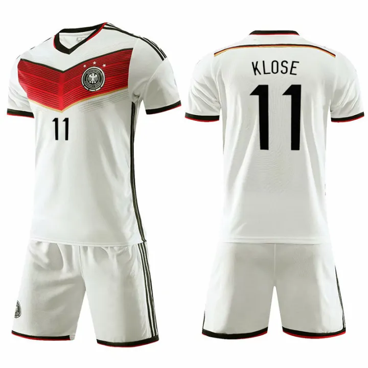 Germany Home Court 2014 World Cup Retro Soccer Suit Set Children's ...