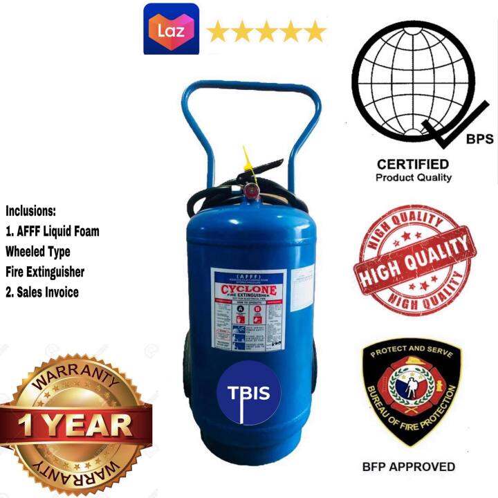 Fire Extinguisher AFFF 50lbs Liquid Foam Fire Extinguisher 50 lbs