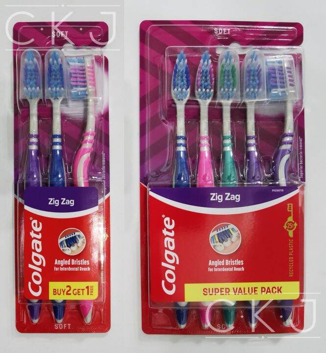 Colgate ZigZag Toothbrush (Soft) Lazada PH