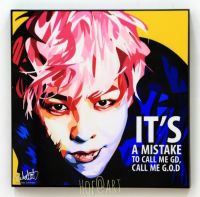 G-Dragon #1 จีดราก้อน Bigbang บิ๊กแบง K pop เคป๊อป รูปภาพ​ติด​ผนัง​ pop art พร้อมกรอบและที่แขวน แต่งบ้าน ของขวัญ กรอบรูป รูปภาพ​