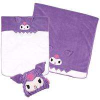 Skater Water Absorbent Quick Dry Hair Dry Towel Kuromi Sanrio Vertical 40 x Horizontal 100cm TOH1-ATH