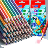 พร้อมส่ง ดินสอสี สีไม้ 12 สี แบบแท่งยาว color pencil เครื่องเขียน อุปกรณ์การเรียน เครื่องมือวาดภาพ