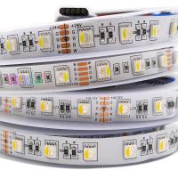 5เมตร/ล็อต4 In 1แถบไฟ LED ไฟ Rgbw/rgbww DC12V 24V SMD 5050เทปโคมไฟแบบยืดหยุ่น60 Les/ M กันน้ำ IP30/65/IP67ขาว FPCB