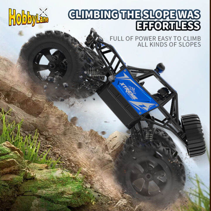 hobบี้ของเล่นของขวัญสำหรับเด็ก-ของเล่นรถ-rc-อัลลอย-q145น้ำหนัก2-4ก-4wd-mobil-remote-control-1-16รถบังคับวิทยุปีนป่ายสำหรับทุกสภาพภูมิประเทศ