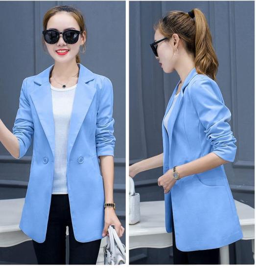áo vest nữ dáng dài đính 4 khuy tay nhiều màu chất vải cao cấp | Shopee  Việt Nam