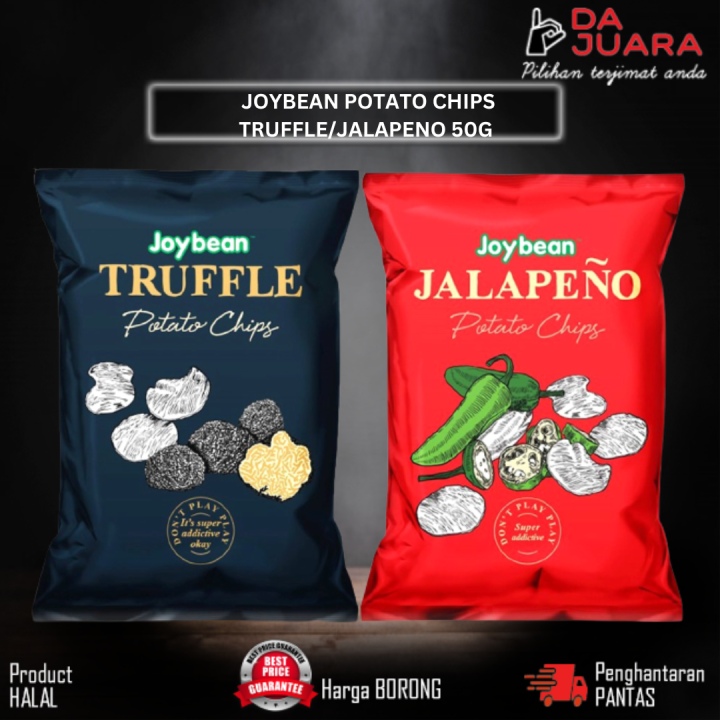 JOYBEAN TRUFFLE / JALAPENO CHIPS 50G Lazada