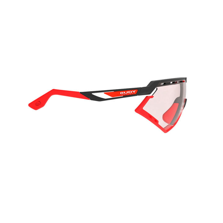 แว่นกันแดด-rudy-project-defender-black-impactx-photochromic-2-red-แว่นกันแดดเลนส์ปรับสีอัตโนมัติ-แว่นกันแดดสปอร์ต-แว่นกีฬา-แว่นเท่ๆ-technical-performance-sunglasses