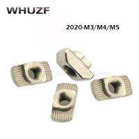 2020 nut 50PCS 20-m3 M4 M5 T-nut Hammer Head Fasten Nut 3D Printer Parts Nickel Plated for 20 series Groove 6 20TN 2020