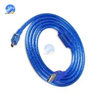 30CM 50CM 100CM USB Cable USB to 5pin T-head T-port Mini 5p 2.0 Data Cable for MP3 MP4 Player Digital Camera HDD