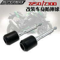 สำหรับ KAWASAKI Z250 Z 250 Z300 Z300 Z250 Z300 GTR1400 ZZR1400 การป้องกันเมื่อล้มกรอบสไลด์หน้ากากป้องกันแผ่นกันกระแทก