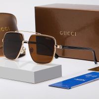 แว่นตากันแดด GUCCCI แว่นตากันแดดคนดังทางออนไลน์แฟชั่นใหม่ผู้ชายและผู้หญิงแนวโน้มแว่นตากันแดดเฉพาะบุคคลแว่นกันแดด