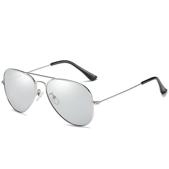 แว่นตากันแดดโพลาไรซ์สำหรับผู้ชายแฟชั่นสำหรับผู้หญิงแว่นตาแว่นตาผู้หญิงจากนักบินกรอบคุณภาพสูง-uv400