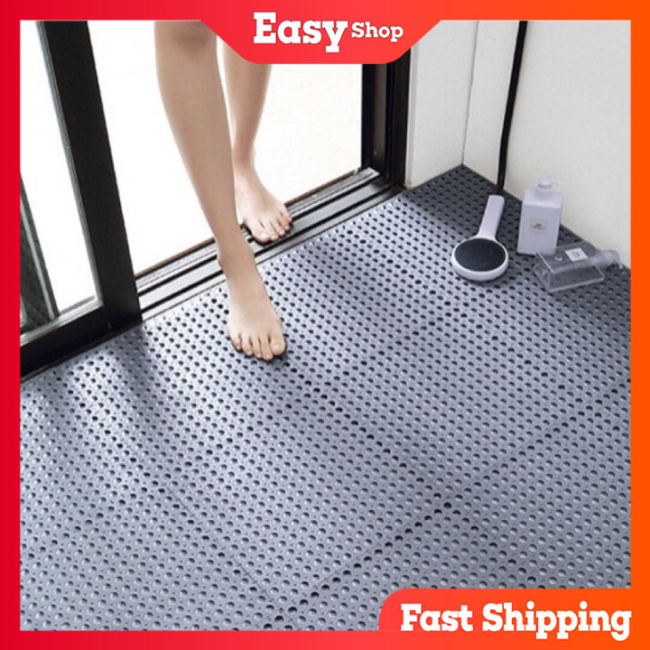 Plastic Foot Massage Toilet Splicing Ground Mat