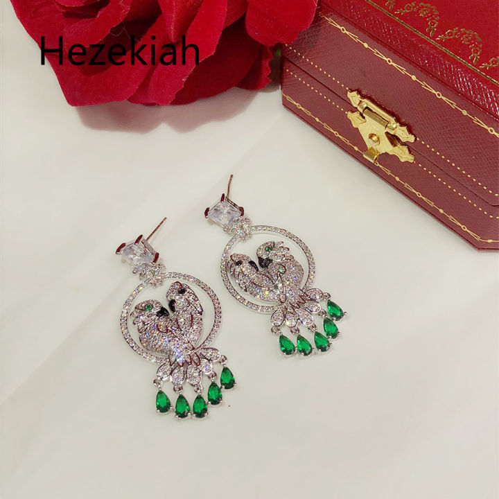 hezekiah-needle-northern-europe-parrot-earrings-free-shipping-personality-womens-earrings-dance-party-superior-quality