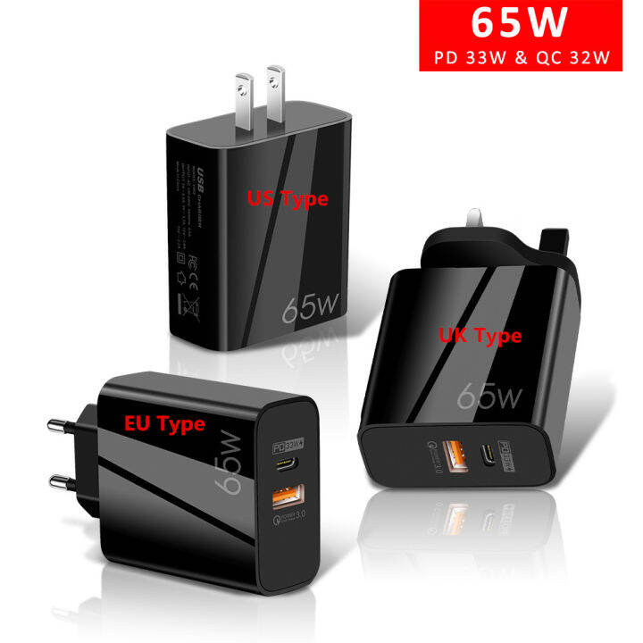 ซุปเปอร์ชาร์จ-usb-type-c-เคเบิ้ล-qc3-0-65วัตต์-pd-ชาร์จอย่างรวดเร็วสำหรับ-samsung-xiaomi-หัวเว่ยสากลชาร์จอย่างรวดเร็ว