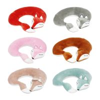 Cartoon Animal Soft U-Shaped Neck Protection Pillow Office Sleep Nap Cushion Travel Car Train Airplane Head Support