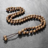 10mm Wooden Rosary Necklace for Women Men Classic Tibetan Buddha Braided Knots Rope Beaded Blessing Tassels Pendant Jewelry Gift 【hot】lkr131