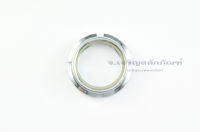 หัวน็อตล็อค  KM 6 - KM 20 ปลายเพลา ล็อคลูกปืน แบบมีกันคลาย (M30x1.5 - M100x2.0) Nylon Insert Locking Nut