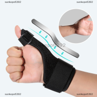 sunkepo6392 นิ้วหัวแม่มือสนับสนุน Finger Protector Stabilizer การบาดเจ็บการดูแลสุขภาพข้อมือ splint BRACE