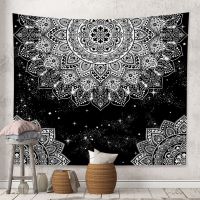 Hot sale bohemian mandala flower tapestry living room bedroom wall hanging background wall tablecloth