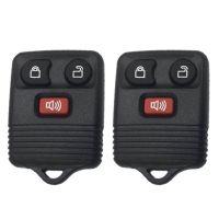 2Pcs 3 Keys Remote Car Key Fob Fit for 1999 2000 2001 2002 2003 2004 2005 2006 2007