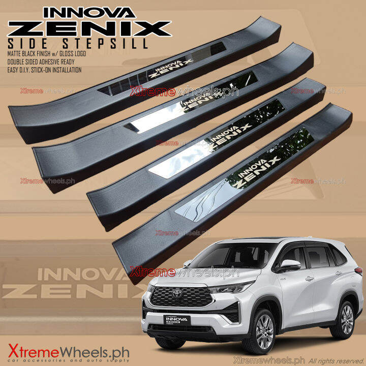 Toyota Zenix Q V Hybrid 2023-2024 4pcs Side Door Protector Step sill ...