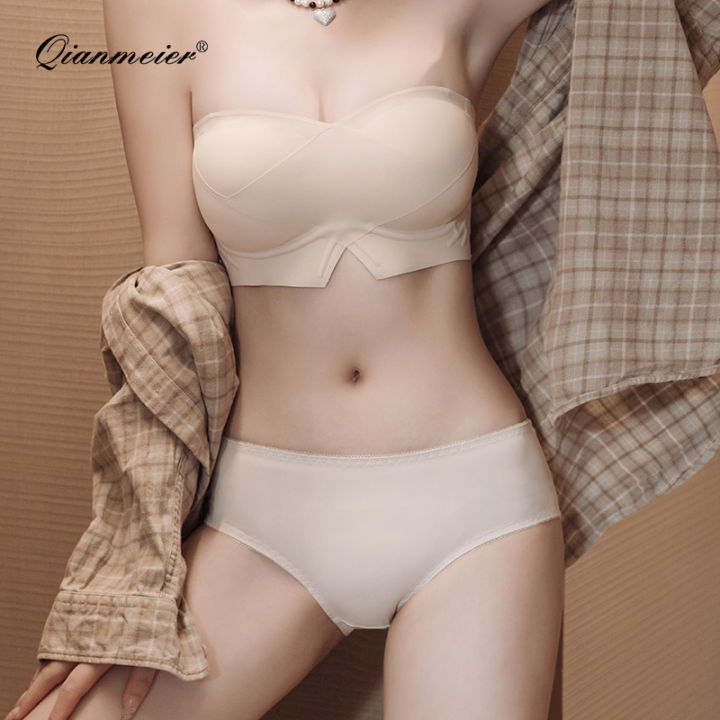 Qianmeier Externally expanded underwear with no shoulder straps