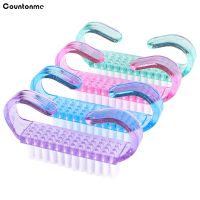 10Pcs Nail Cleaning Brushes Multicolor Hand Fingernail Brush Cleaner Scrubbing Kit Pedicure for Toes and Nails Manicure