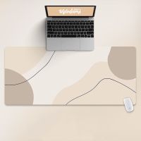 Morandi Color Mouse Pad Oversized Office Computer Keyboard Mouse Mat Student Thick Desk Pad Anti-slip Writing Mat