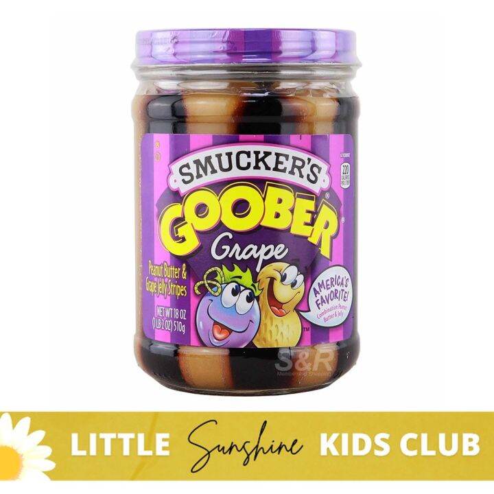 Smucker’s Goober Grape Peanut Butter 510g | Lazada PH