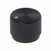 ✧ 0.24 Dia Black Aluminum Rotary Control Potentiometer Knob 20mm x 16mm LW Potentiometer Knob Dropship