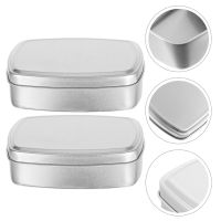 Soap Travel Aluminum Holder Box Metal Case Tin Square Tins Container Empty Candle Boxes Lid Bar Dish Jars Gift Cans Lip Balm Storage Boxes