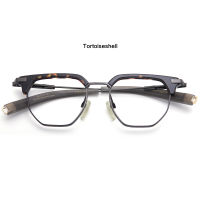 Pure Titanium Men Glasses Frames Square Myopia Optical Prescription Eyeglasses Frames Woman Reading Retro Business Face Eyewear