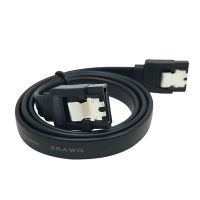 High Speed SATA 3.0 6Gb/s 26AWG HDD Hard Drive Data Cable Straight Signal Cable 45cm High-speed Data Transfer Computer Cables