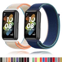 Nylon Loop Strap for Huawei Band 8 7 Sport Strap Smartwatch Accessories Adjustable Replacement Bracelet for Huawei Watch Band 8 Straps