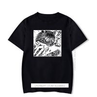 Tomie Junji Ito T-Shirts Men Unisex New Cartoon Design Men Tees Shirt Tshirt Summer Tops Cotton Vintage Style