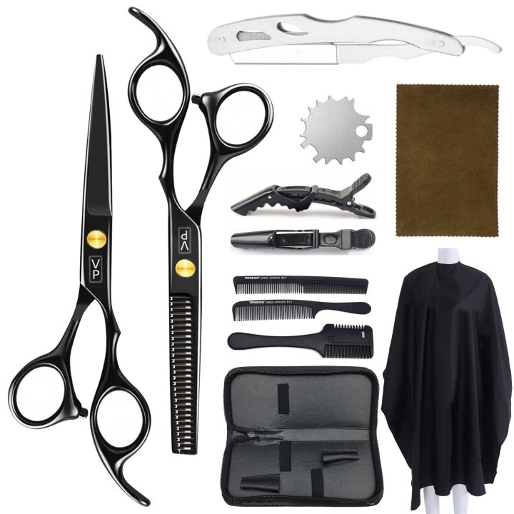 professional-hairdressing-scissors-kit-hair-scissors-barbershop-barber-scissors-tail-comb-hair-cloak-hair-cut-comb-styling-tool