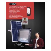 โปรโมชั่น สปอตไลท์ ไฟโซล่าเซลล์ Solar LED 200W (แสงสีขาว) โซล่าเซลล์ รุ่นJD-7200 Light ราคาถูก โซล่าเซลล์ ไฟโซล่าเซลล์ ไฟแสงโซล่าเซล ไฟแสงอาทิตย์