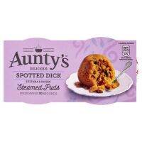 Auntys Spotted Dick Pudding 2x95g (BBD 16/03/24)