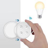 ♚♠✢ Wireless Remote Control Dimmer Portable Switch LED Bulb 7W E27 CCT 2700K 4000K 6000K 200m Range for lamps No WiFi No App