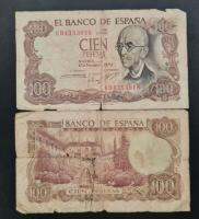 1970 Spain 100 Pesetas P-152 Original Notes (Fuera De uso Ahora Collectibles)