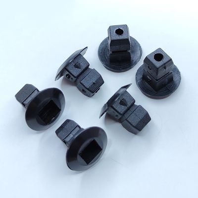 Plastic Grommets Lock nuts Expanding Nuts Front Wheel Arch Lining Mudguard Clips For Volkswagen VW Bumper Vehicles Fastener