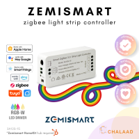 Zemismart กล่องควบคุมไฟเส้น LED RGBW แปลงไฟเส้นให้อัจฉริยะด้วย Zigbee 3.0 Smart Light Strip Driver รองรับ Apple HomeKit, Google Assistant, Amazon Alexa, Samsung SmartThings