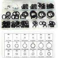 Hccdpqd 255ชิ้นโอริงระบบเมตริกปะเก็นเสริมซ่อมฮาร์ดแวร์กลกล่องเครื่องซักผ้าขึ้นรูปซีลน้ำมัน